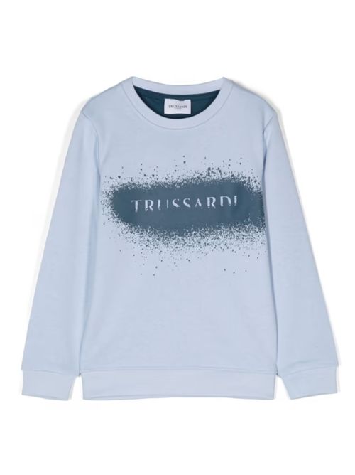 sweatshirt boy sky TRUSSARDI JEANS | TIA24080FE/OFBLUE_L/B.N